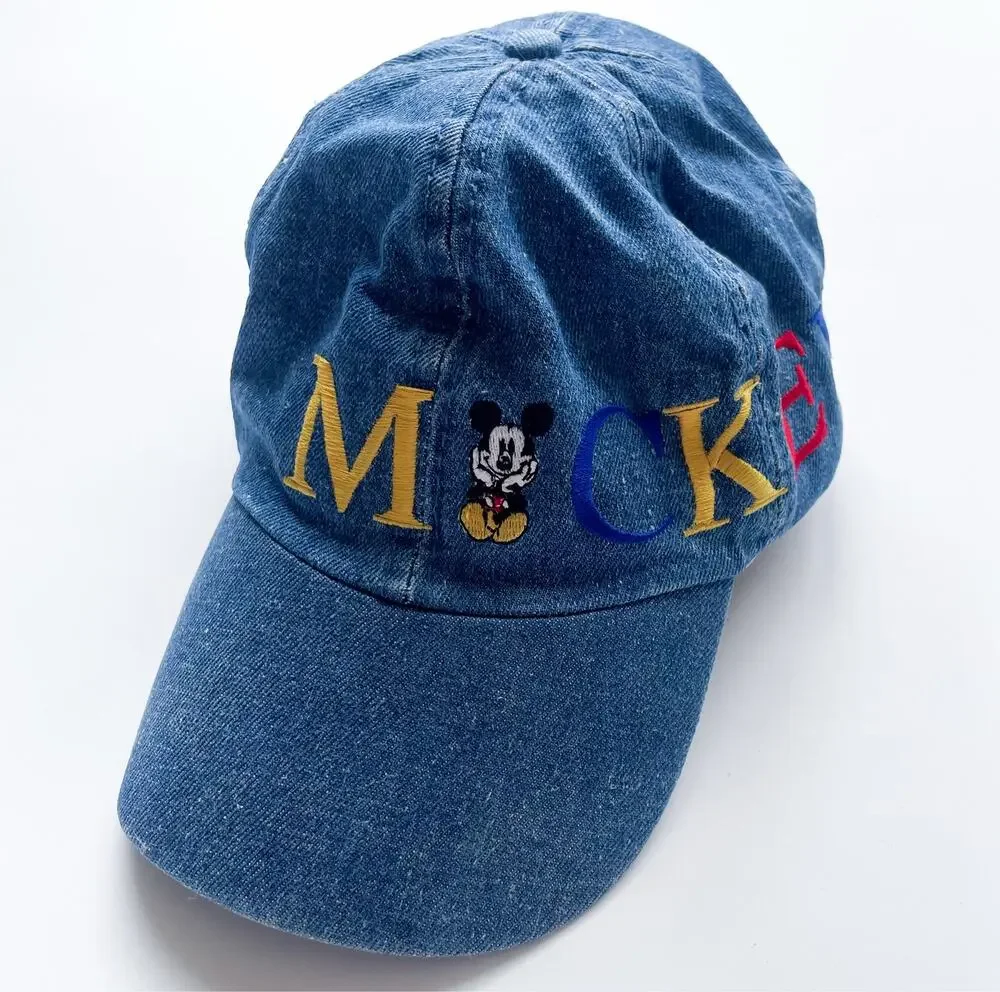 Kids Denim Disney Mickey & Co. Baseball Hat by Fresh Caps